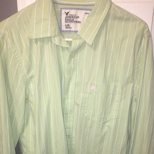 American Eagle full button-up